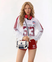 NFL Dallas Cowboys Western Braided Flap Crossbody Bag