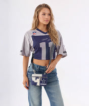 NFL Dallas Cowboys Western Canvas Crossbody Bag