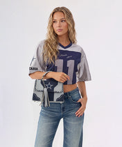 NFL Dallas Cowboys Whipstitch Fringe Crossbody Bag