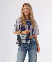 NFL Dallas Cowboys Whipstitch Fringe Crossbody Bag