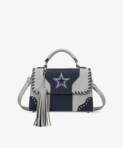 NFL Dallas Cowboys Whipstitch Fringe Crossbody Bag