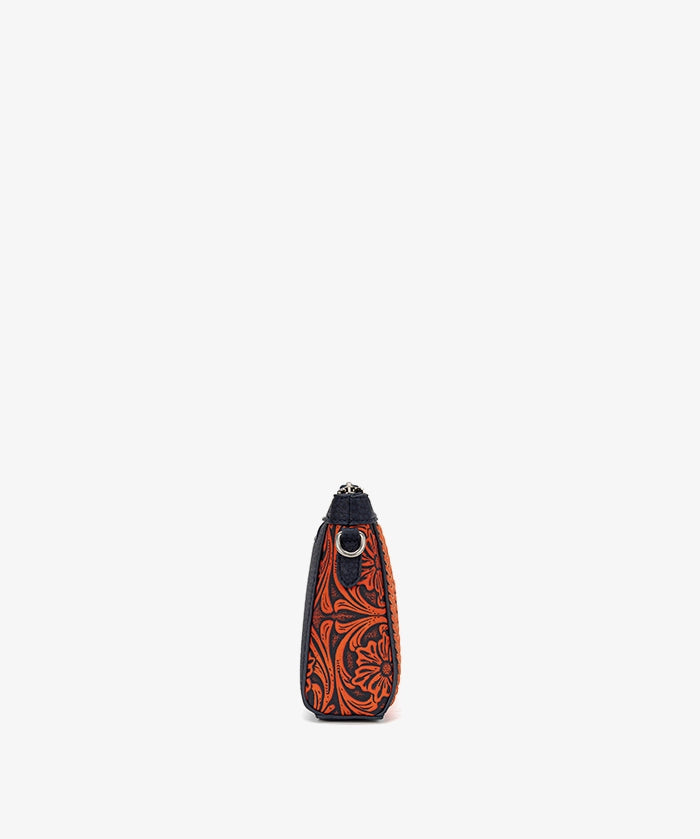 NFL Denver Broncos Braided Crossbody Bag