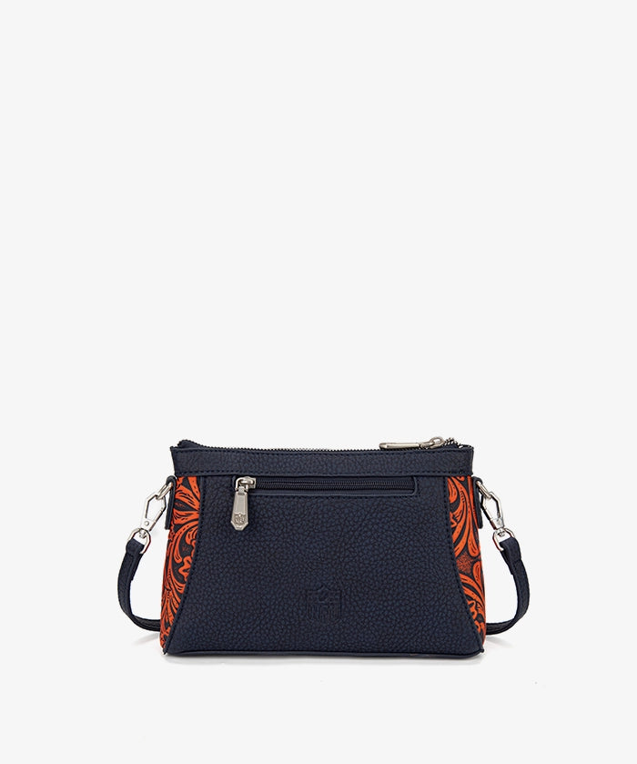 NFL Denver Broncos Braided Crossbody Bag