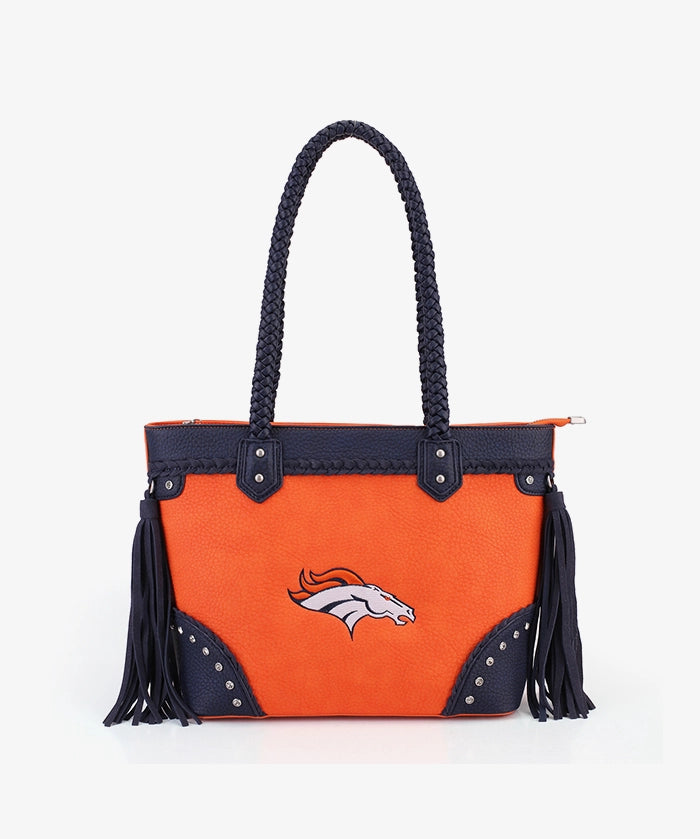 NFLDenverBroncosBraidedTasselRivetToteBag_1.webp