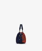 NFL Denver Broncos Braided Trim Satchel Bag