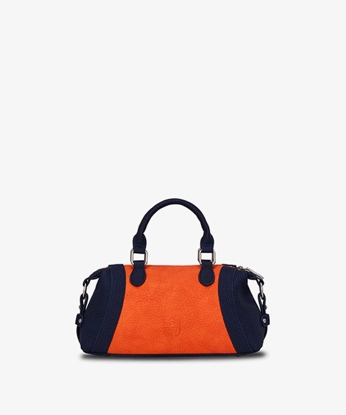 NFL Denver Broncos Braided Trim Satchel Bag