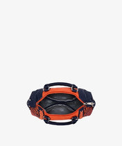 NFL Denver Broncos Braided Trim Satchel Bag