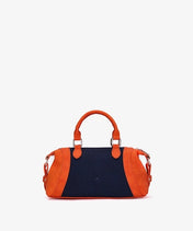 NFL Denver Broncos Braided Trim Satchel Bag
