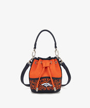 NFL Denver Broncos Floral Bucket Bag