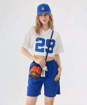 NFL Denver Broncos Floral Bucket Bag