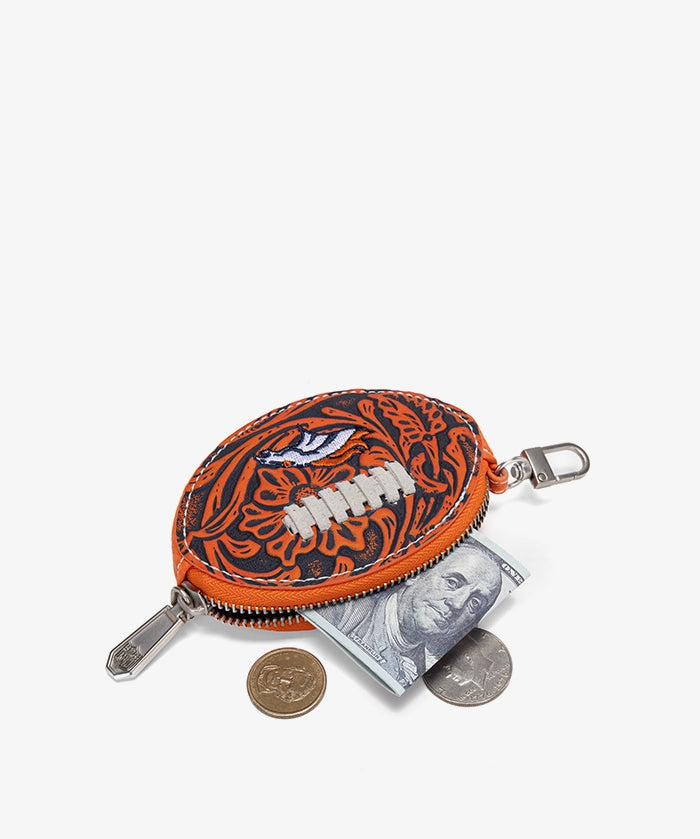 NFL Denver Broncos Football Coin Purse