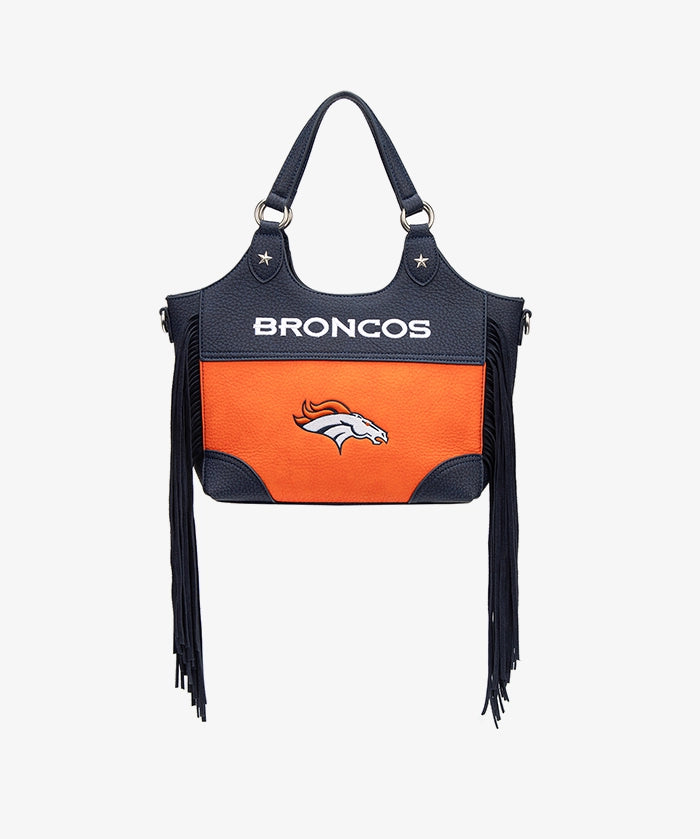 NFL Denver Broncos Fringe Tote Bag