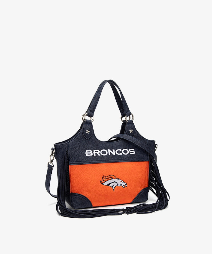 NFL Denver Broncos Fringe Tote Bag