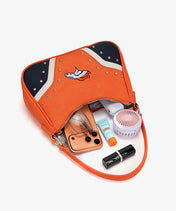 NFL Denver Broncos Rivet Baguette Shoulder Bag
