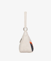 NFL Denver Broncos Rivet Baguette Shoulder Bag