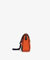 NFL Denver Broncos Studded Fringe Flap Crossbody Bag (Pre-Order)