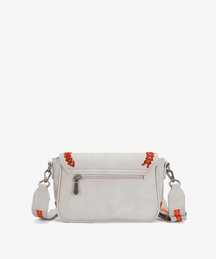 NFL Denver Broncos Western Braided Flap Crossbody Bag