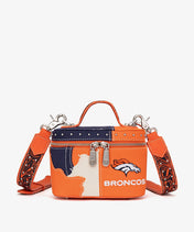 NFL Denver Broncos Western Canvas Crossbody Bag