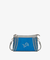 NFL Detroit Lions Braided Crossbody Bag