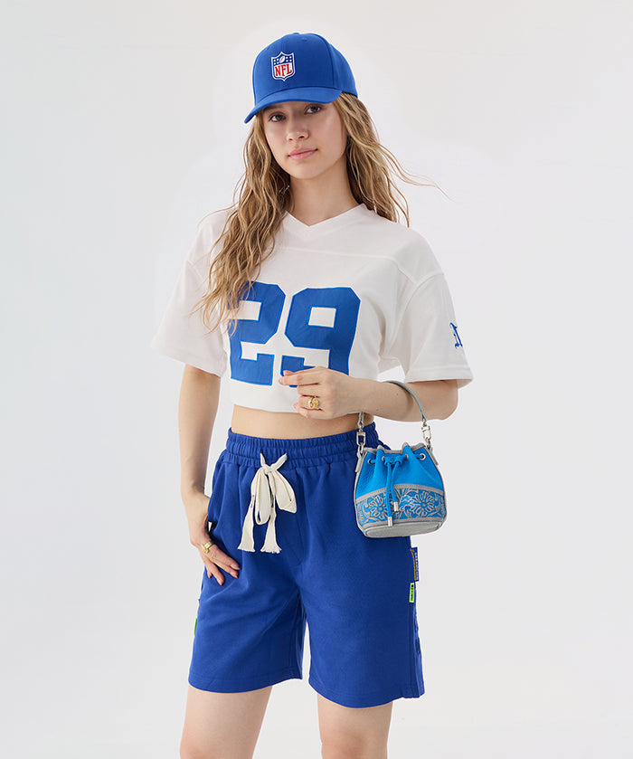 NFL Detroit Lions Floral Bucket Bag