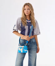 NFL Detroit Lions Western Canvas Crossbody Bag