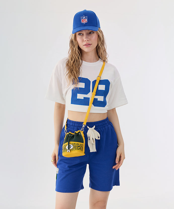 NFL Green Bay Packers Floral Bucket Bag