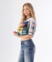 NFL Green Bay Packers Western Canvas Crossbody Bag