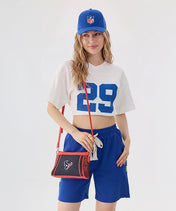 NFL Houston Texans Braided Crossbody Bag
