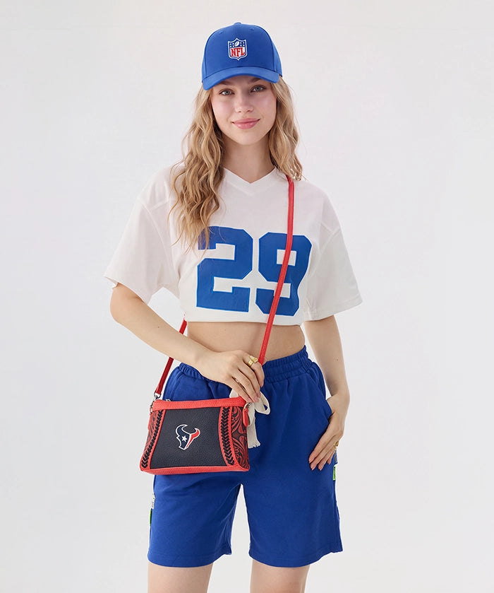 NFL Houston Texans Braided Crossbody Bag