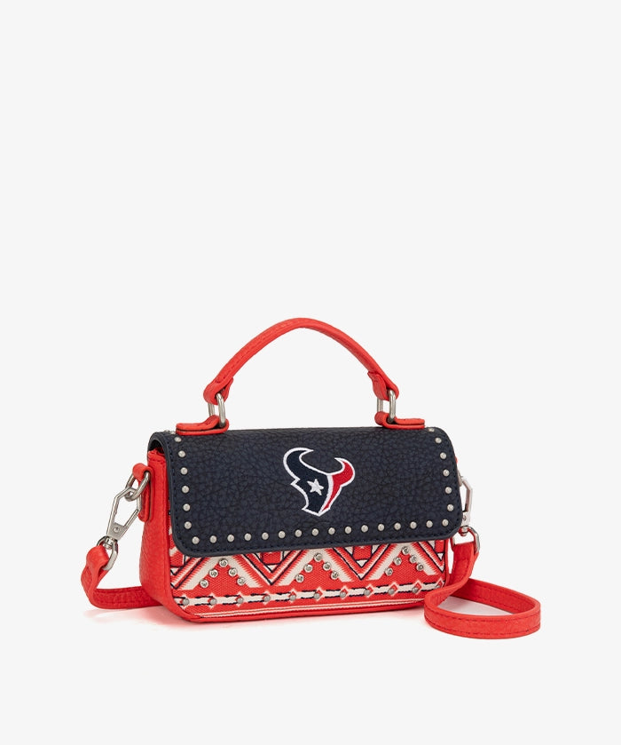 NFL Houston Texans Flap Crossbody Bag (Pre-Order)