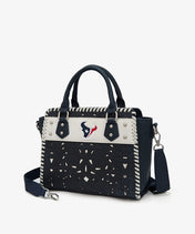 NFL Houston Texans Floral Tooled Tote Bag