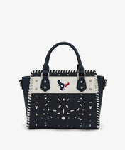 NFL Houston Texans Floral Tooled Tote Bag