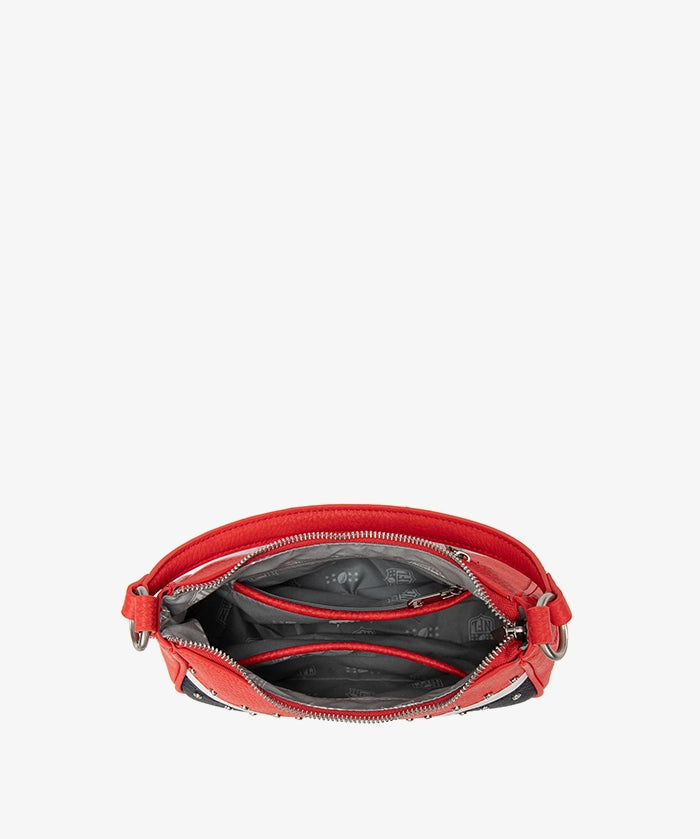 NFL Houston Texans Rivet Baguette Shoulder Bag