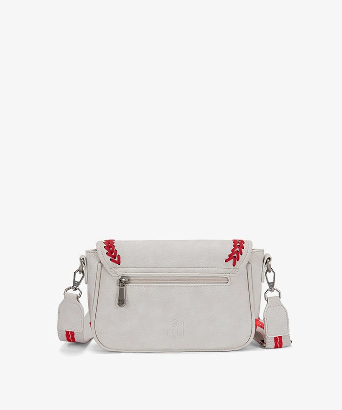 NFL Houston Texans Western Braided Flap Crossbody Bag