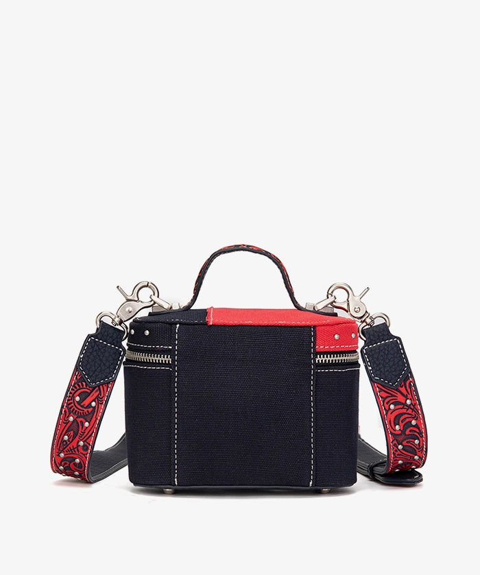 NFL Houston Texans Western Canvas Crossbody Bag