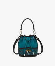 NFL Jacksonville Jaguars Floral Bucket Bag