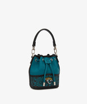 NFL Jacksonville Jaguars Floral Bucket Bag