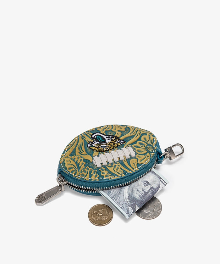 NFL Jacksonville Jaguars Football Coin Purse