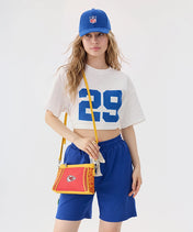 NFL Kansas City Chiefs Braided Crossbody Bag