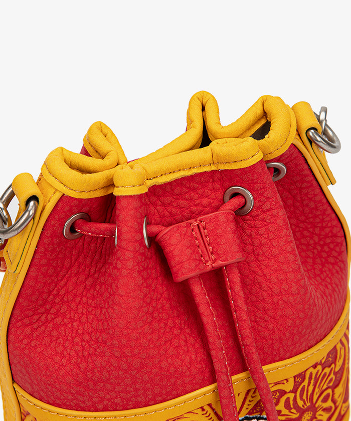 NFL Kansas City Chiefs Floral Bucket Bag