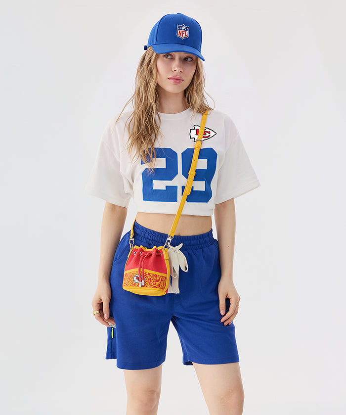 NFL Kansas City Chiefs Floral Bucket Bag