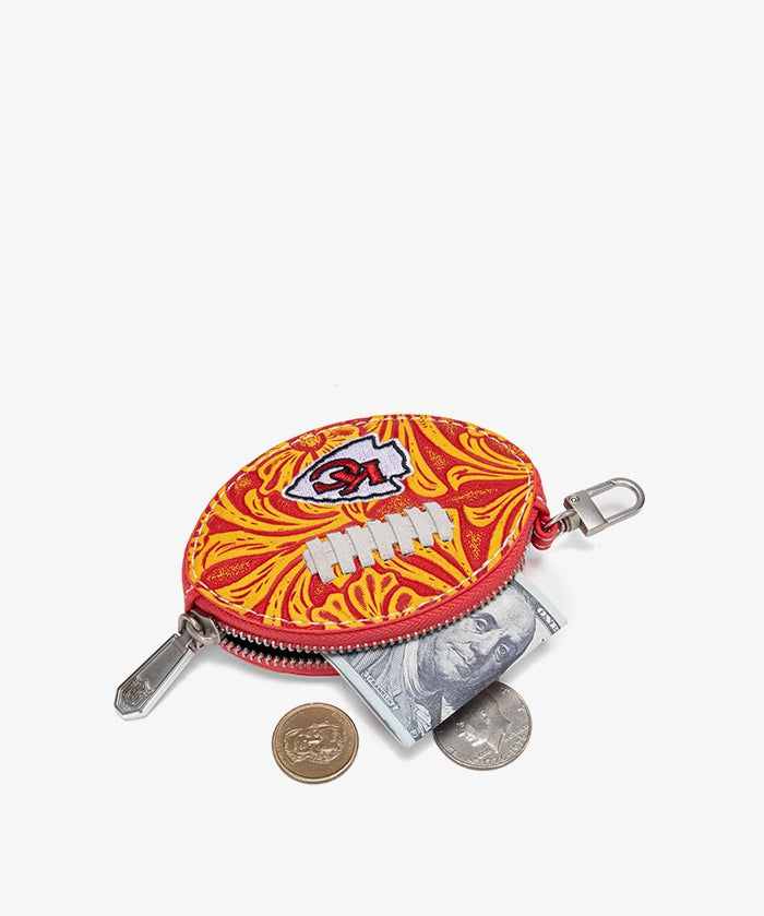 NFL Kansas City Chiefs Football Coin Purse