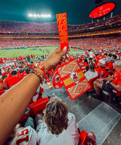 NFL Kansas City Chiefs Football Wristlet Set