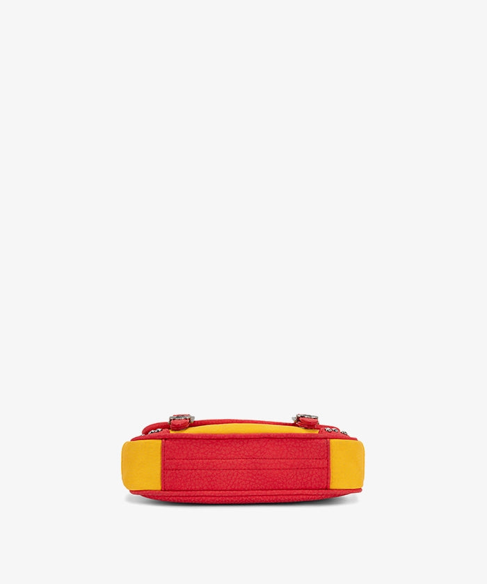 NFL Kansas City Chiefs Western Braided Flap Crossbody Bag
