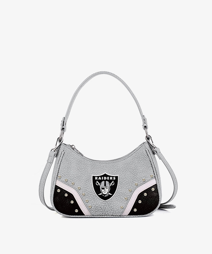 NFLLasVegasRaidersRivetBaguetteShoulderBag_2.webp