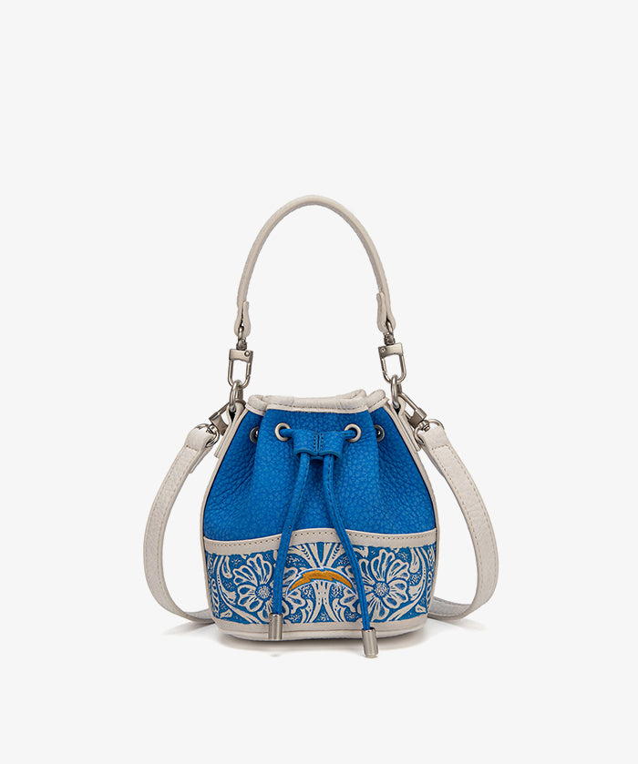 NFL Los Angeles Chargers Floral Bucket Bag