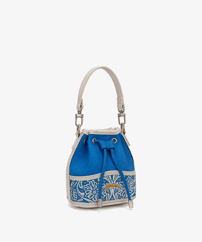 NFL Los Angeles Chargers Floral Bucket Bag