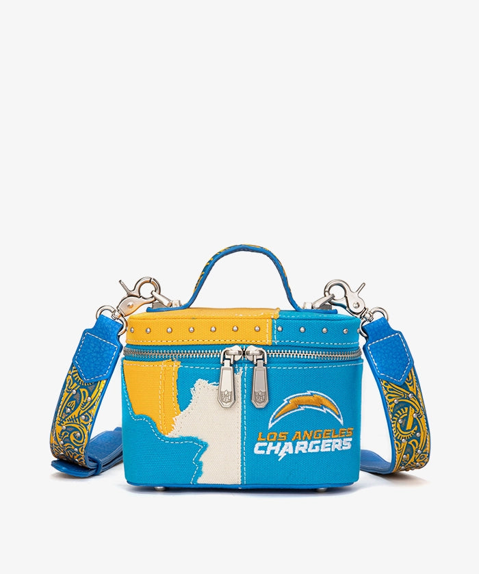 NFL Los Angeles Chargers Western Canvas Crossbody Bag