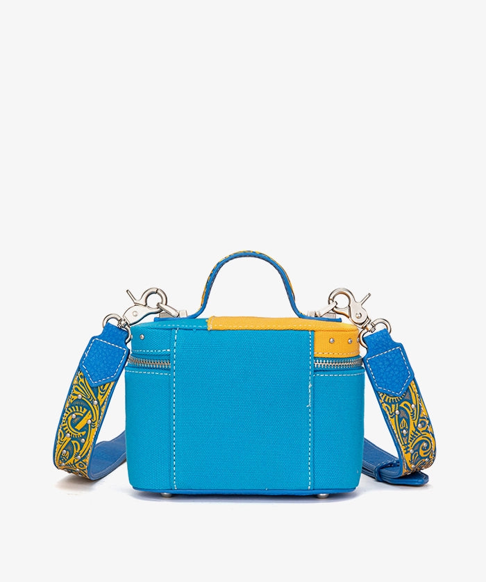 NFL Los Angeles Chargers Western Canvas Crossbody Bag