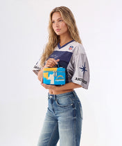 NFL Los Angeles Chargers Western Canvas Crossbody Bag